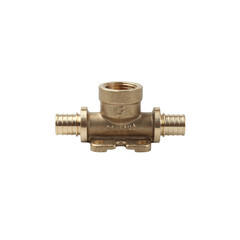 Тройник Sanext 16 мм х 1/2 ВР(г) х 16 мм латунь (4914) - фото 3