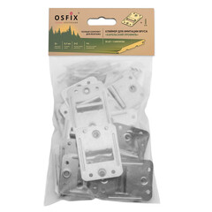 Крепеж кляймер с саморезами для имитации бруса Осфикс Карельский профиль удлиненный (35 шт.) - фото 4