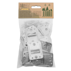 Крепеж кляймер с саморезами для имитации бруса Осфикс Карельский профиль удлиненный (35 шт.) - фото 3