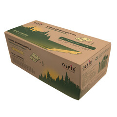 Крепеж кляймер с саморезами для имитации бруса Осфикс Карельский профиль удлиненный (120 шт.) - фото 3