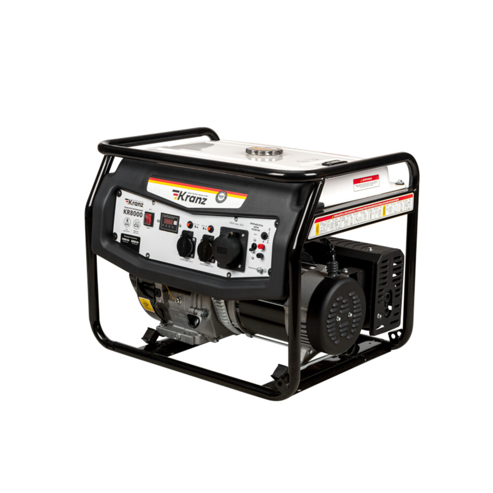 

Генератор бензиновый Kranz KR8000 7 кВт (KR-16-1137)