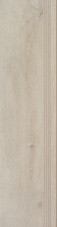 Керамогранит ступень Estima Dream Wood светло-бежевый DW01 1200х300х10 мм