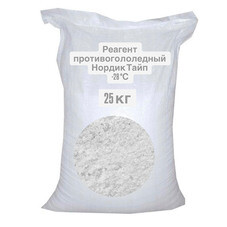 Реагент противогололедный Нордик Тайп -28 °С 25 кг