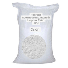 Реагент противогололедный Нордик Тайп -28 °С 25 кг - фото 1