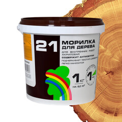 Изображение товара Морилка Радуга ВДАК водная антисептическая лиственница 1 кг