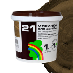 Изображение товара Морилка Радуга ВДАК водная антисептическая дуб 1 кг