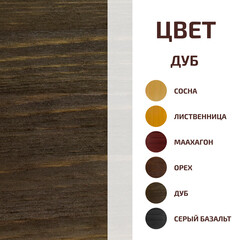 Морилка Радуга ВДАК водная антисептическая дуб 1 кг - фото 3