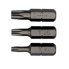 Набор бит Felo Industrial (02693316) TX15/TX20/TX25 25 мм (3 шт.) - фото 1