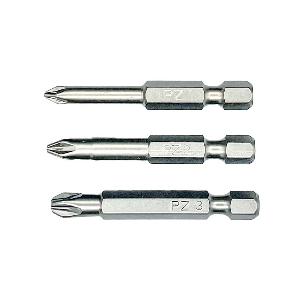 Изображение товара Набор бит Felo Industrial PZ1 PZ2 PZ3 50 мм 3 шт высокое качество