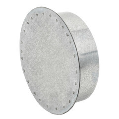 Заглушка оцинкованная d160 мм - фото 2