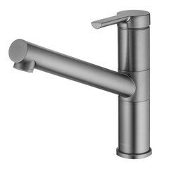 Изображение товара Смеситель для кухни Swedbe Selene Plus графит с поворотным изливом однорычажный (7042GT)