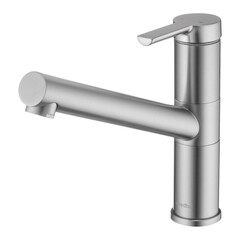 Смеситель для кухни Swedbe Selene Plus нержавеющая сталь с поворотным изливом однорычажный (7042) - фото 1