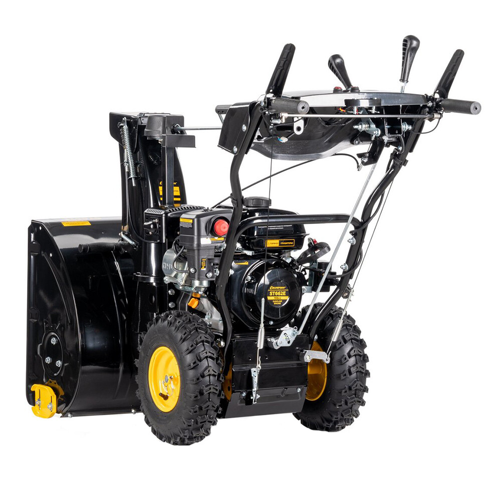 

Снегоуборщик бензиновый Champion 610 мм 6,5 л.с. (ST662E)