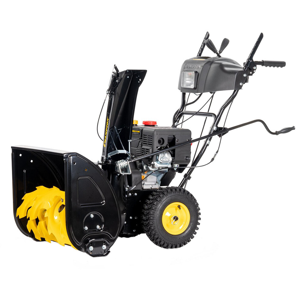 Изображение товара Бензиновый снегоуборщик Champion ST761E 7 л.с. с электростартером и фарами