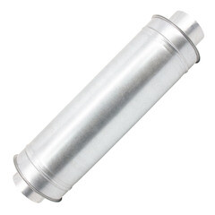 Изображение товара Шумоглушитель круглый оцинкованный d200 мм 600 мм