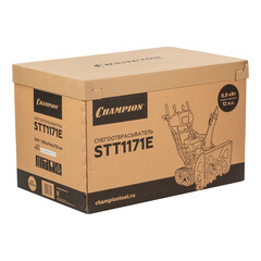 Снегоуборщик бензиновый Champion Pro 700 мм 12 л.с. с зимним двигателем (STT1171E) - фото 5