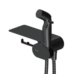 Смеситель с гигиеническим душем AM.PM Like черный (F0202622)