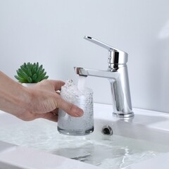 Смеситель для раковины Tokito Konan однорычажный хром (TOK-KON-1011) - фото 4