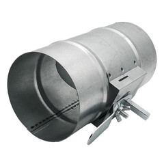 Дроссель-клапан для круглых воздуховодов d315 мм оцинкованный