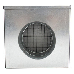 Фильтр для круглых воздуховодов d250 мм оцинкованный - фото 2