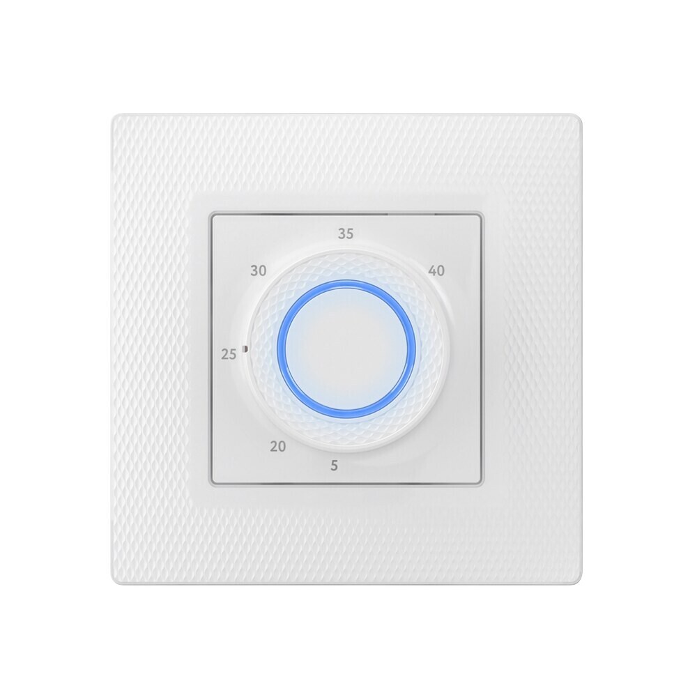

Терморегулятор механический для теплого пола Теплолюкс LumiSmart белый