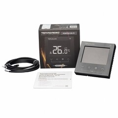 Терморегулятор электронный для теплого пола Теплолюкс Pontus Space Wi Fi черный с поддержкой Wi-Fi - фото 3