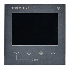 Изображение товара Терморегулятор электронный для теплого пола Теплолюкс Pontus Space Wi Fi черный с поддержкой Wi-Fi