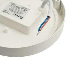 Светильник светодиодный накладной Feron ДБП-12 4000К 12 Вт IP54 белый с датчиком движения (29610) - фото 4