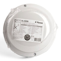 Светильник светодиодный накладной Feron ДБП-12 4000К 12 Вт IP65 белый (41146) - фото 5