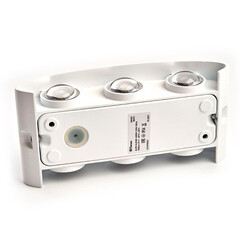 Светильник светодиодный садово-парковый настенный Feron Техно белый 4000К 6 Вт IP54 (06311) - фото 5