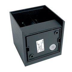 Светильник светодиодный садово-парковый настенный Feron Техно черный 4000К 6 Вт IP54 (11870) - фото 7