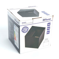 Светильник светодиодный садово-парковый настенный Feron Техно черный 4000К 6 Вт IP54 (11870) - фото 3