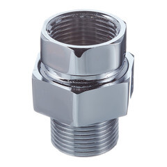 Изображение товара Американка прямая 3/4 ВР(г) х 3/4 НР(ш) хром латунная