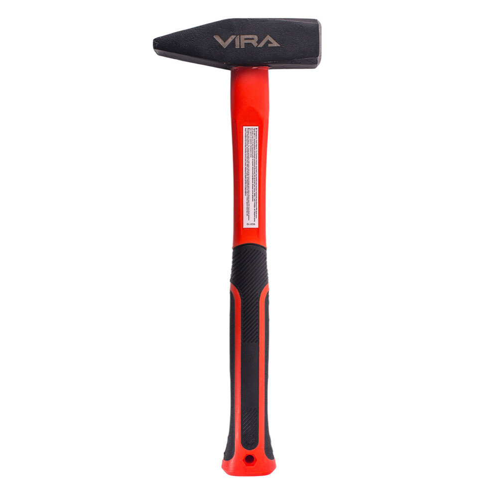 

Молоток слесарный Vira 1 кг фибергласовая ручка (903110), Красный