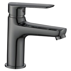 Смеситель для раковины Esko Lagos Gun Metal однорычажный графит (LG26GM) - фото 1