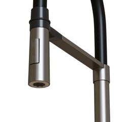 Смеситель для кухни Mixline MLSS-0402 сатин с высоким изливом однорычажный (556020) - фото 4