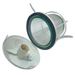 Светильник подвесной Svet НСП 02-100-003 E27 220 В с решеткой IP52 (1514-00031/534/537) - фото 3