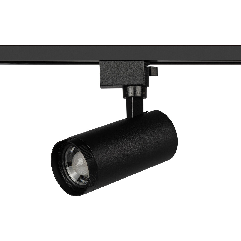 

Светодиодный трековый светильник однофазный Эра TR59 4000К 20 Вт 4 кв.м черный (Б0054444)