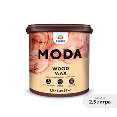 Воск Eskaro Moda Wood Wax для дерева матовый 2,5 л - фото 13