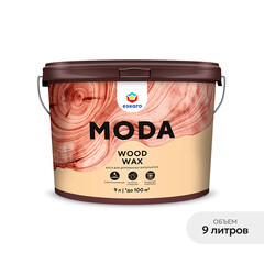 Воск Eskaro Moda Wood Wax для дерева матовый 9 л - фото 13