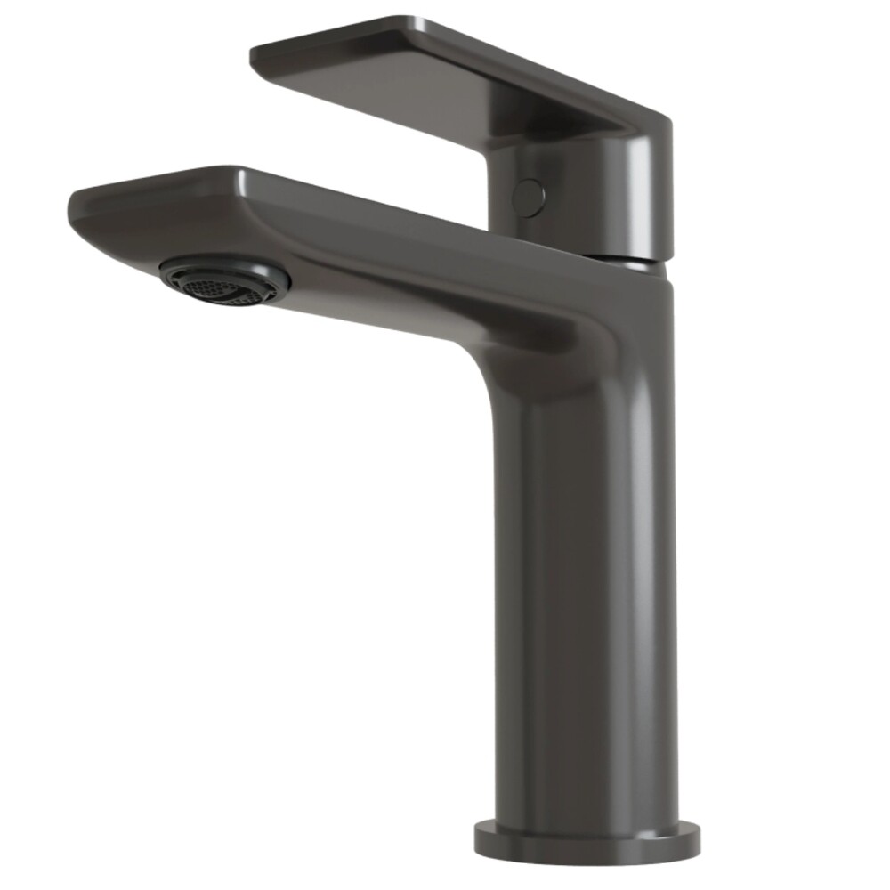 

Смеситель для раковины Mixline ML33-04GR графит однорычажный (556598)