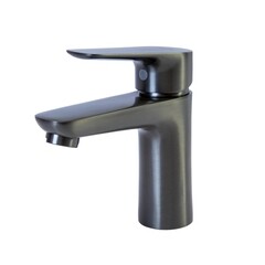 Смеситель для раковины Mixline ML14-04GR однорычажный графит (556601)