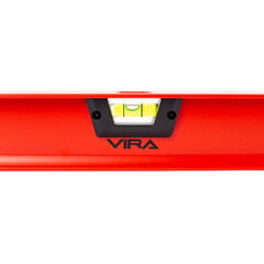 Уровень пузырьковый Vira 100 см 2 глазка двутавровый - фото 3