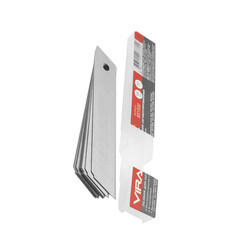 Изображение товара Лезвие для ножа Vira 18 мм прямое (10 шт.) сегментированное