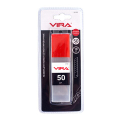 Лезвие для ножа Vira 18 мм прямое (50 шт.) сегментированное - фото 3