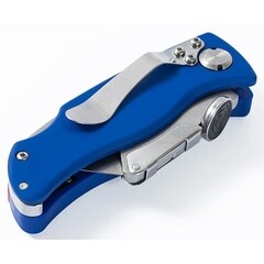 Нож строительный Workpro 19 мм с трапециевидным выдвижным лезвием складной пластиковый корпус 6 лезвий - фото 4