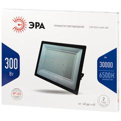 Прожектор светодиодный Эра LPR-02 6500К 300 Вт IP65 черный - фото 3