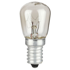 Лампа накаливания для холодильника и швейной машины Эра Т26 E14 15 Вт 90 Лм 230 В груша прозрачная - фото 1