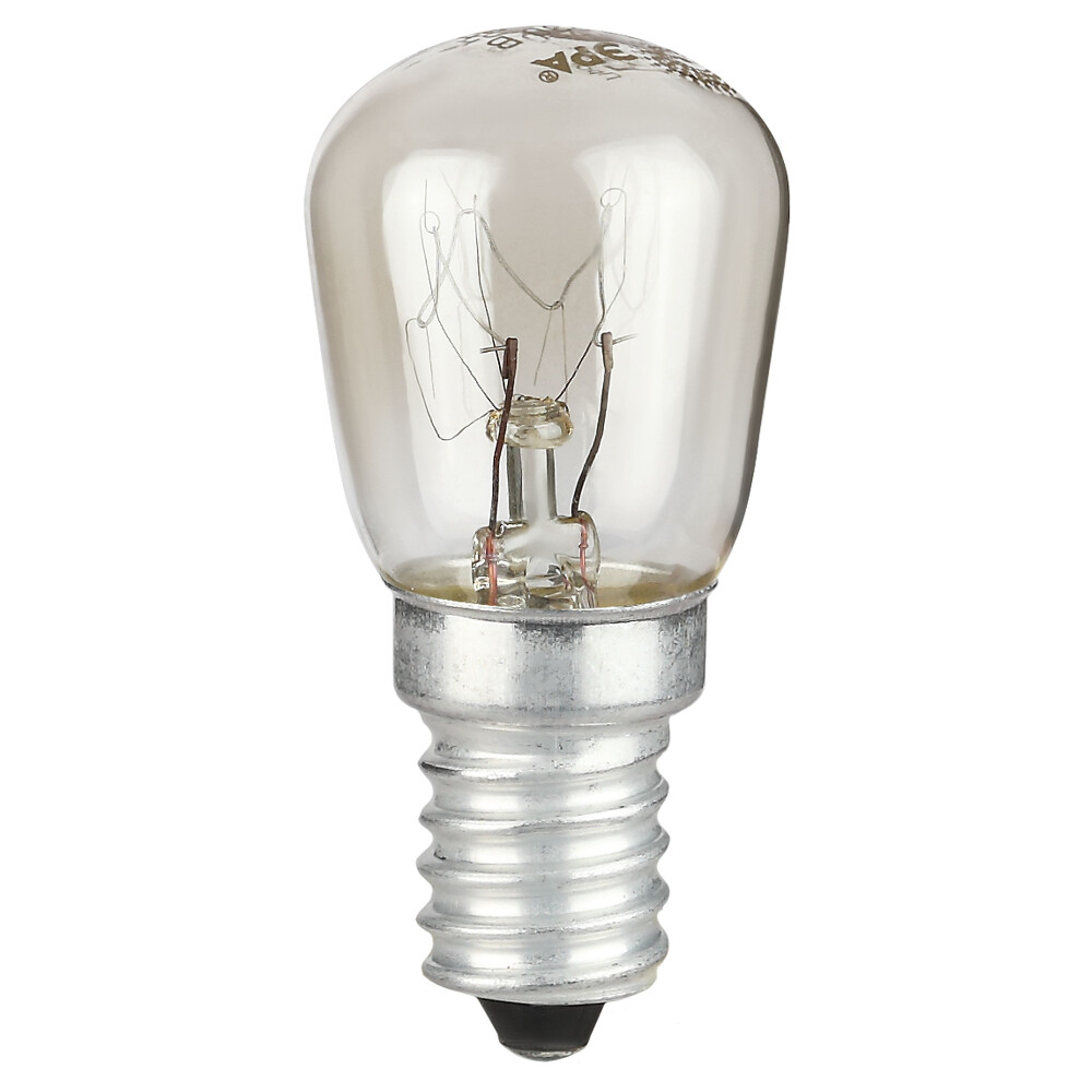 Лампа накаливания для холодильника и швейной машины Эра Т26 E14 25 Вт 150 Лм 230 В груша прозрачная