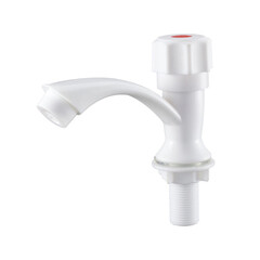 Изображение товара Кран для холодной воды для кухни РМС белый одновентильный (PL3-269F)